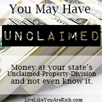 You May Have Unclaimed Money at Your State’s Unclaimed-Property-Division and not even know it.