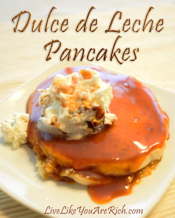 Dulce de Leche Pancakes