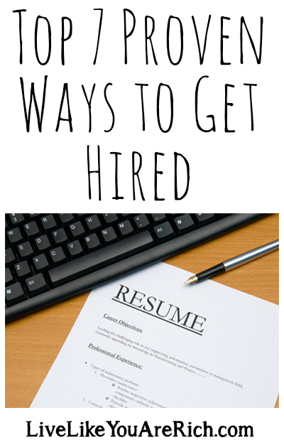 Top 7 Proven Ways to Get Hired