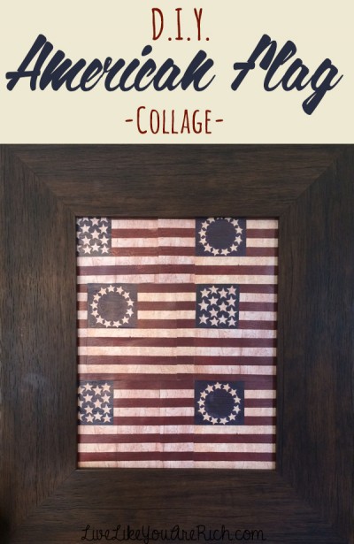 American Flag Collage