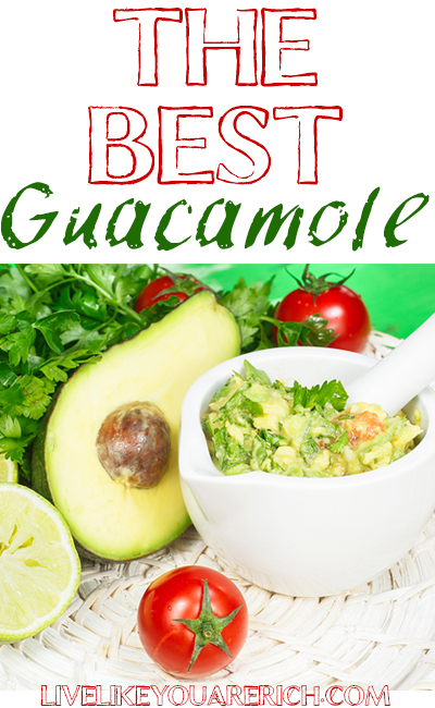 The BEST Guacamole Recipe
