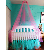 How to Make a Crib Canopy out of Tulle