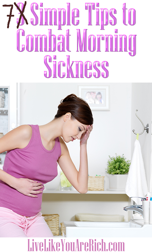 7 Simple Tips to Combat Morning Sickness