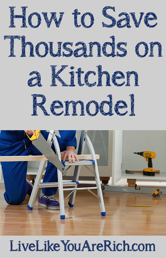 Save thousands on a kitchen remodel