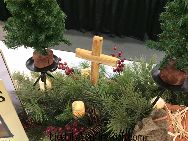 The Tale of Three Trees Christmas Centerpiece