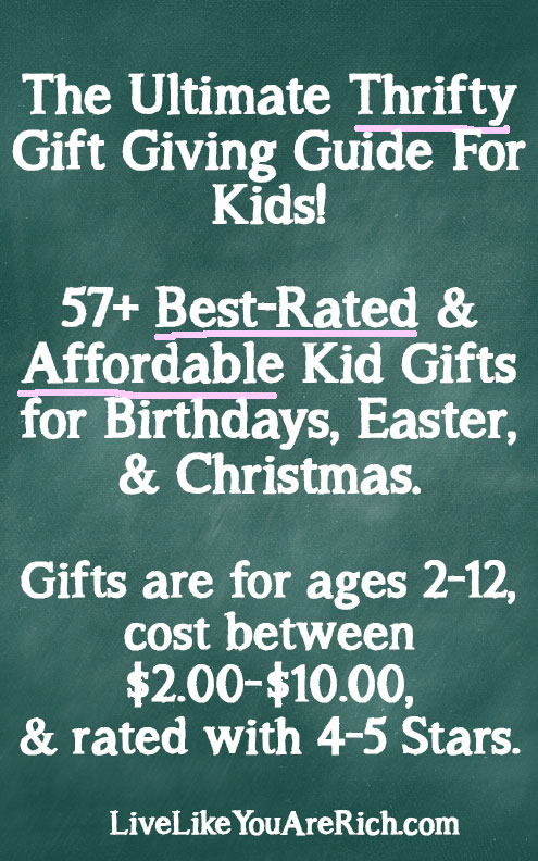 Best-Rated Affordable Kid Gifts on Amazon for Under $10.00!