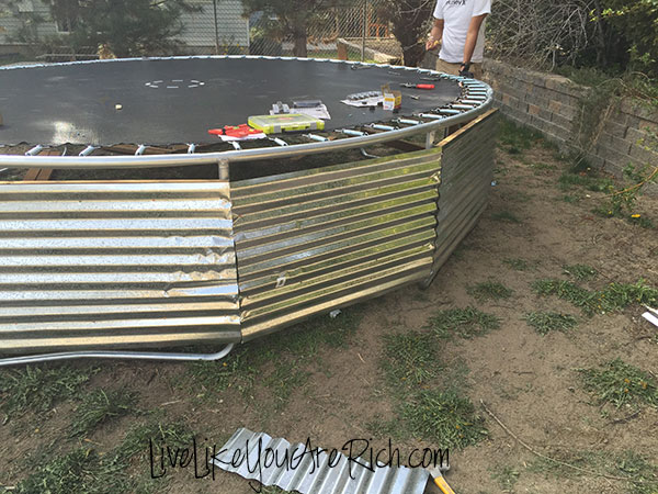 How to Install an Inground Trampoline- Step-by-step easy to follow instructions. Makes a trampoline easier to access and safer for your kids. 