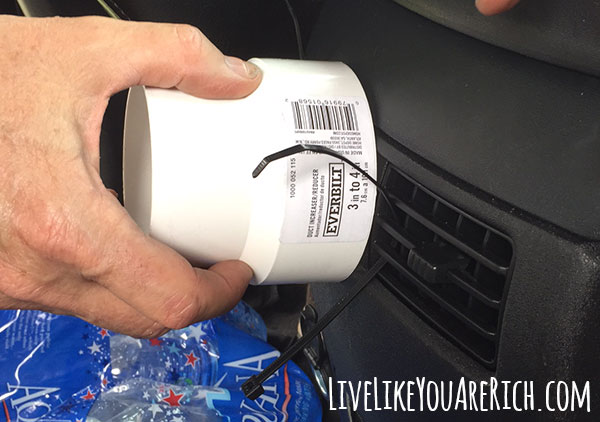 DIY A/C Vent for Rear-Facing Babies! -How to Keep Your Baby Cool in Their Rear-Facing Car Seat.