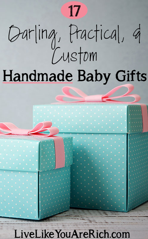 17 Darling, Practical, & Custom Handmade Baby Gifts