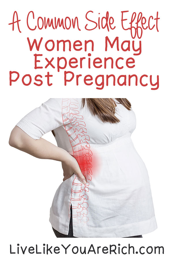 A Common Side Effect Post Pregnancy