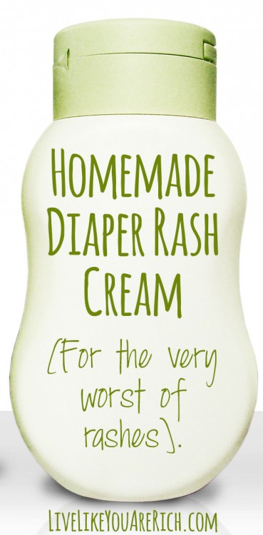 Homemade Diaper Rash Cream Recipes