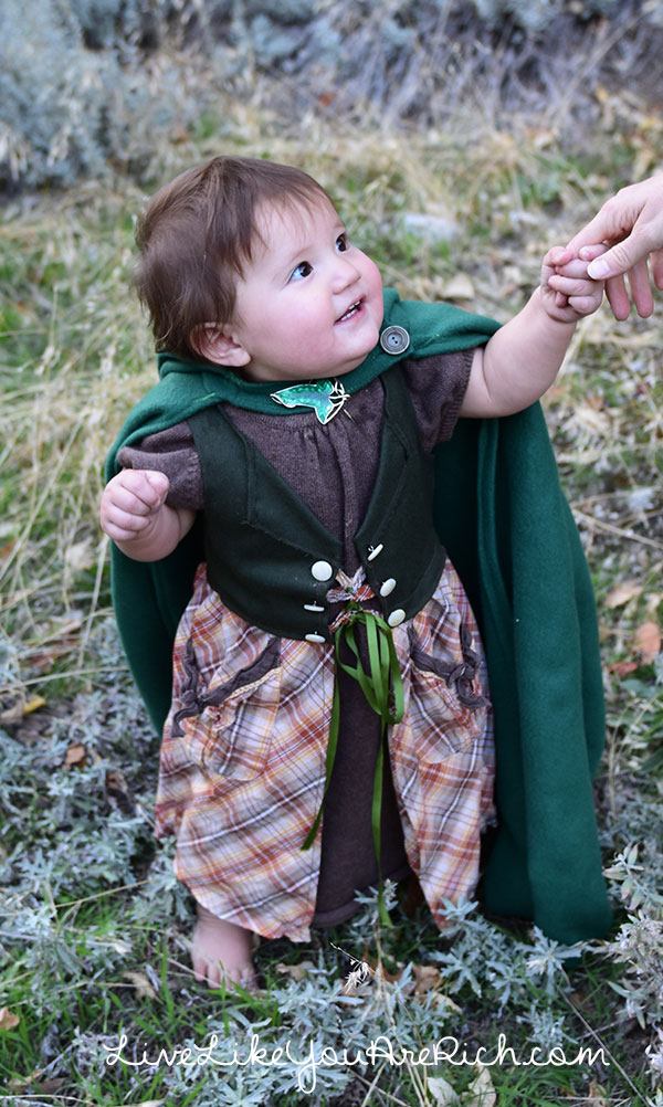 Baby Girl Hobbit Costume