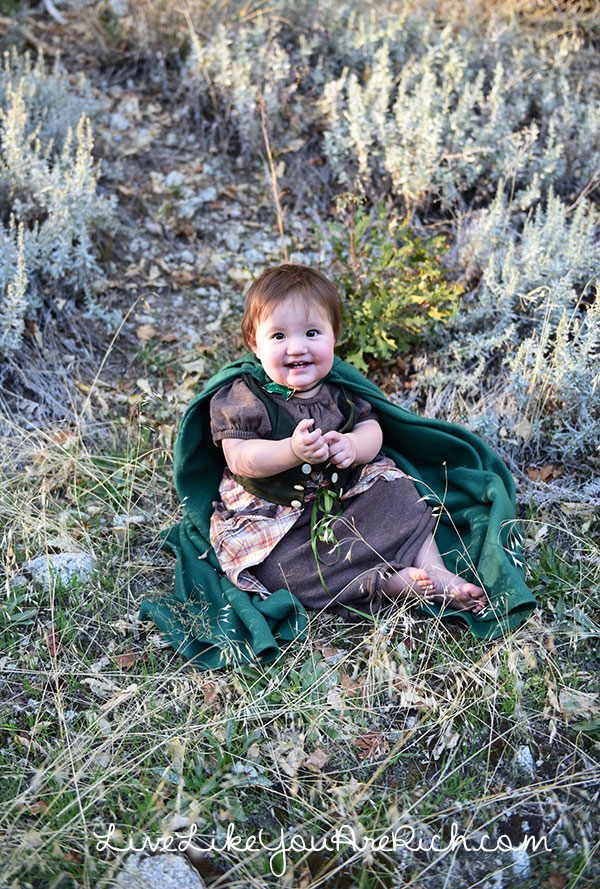 Baby Girl Hobbit Costume