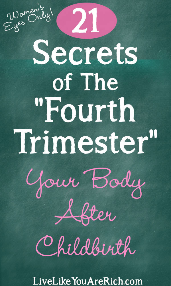 "Fourth Trimester" Secrets: Your Body After Childbirth