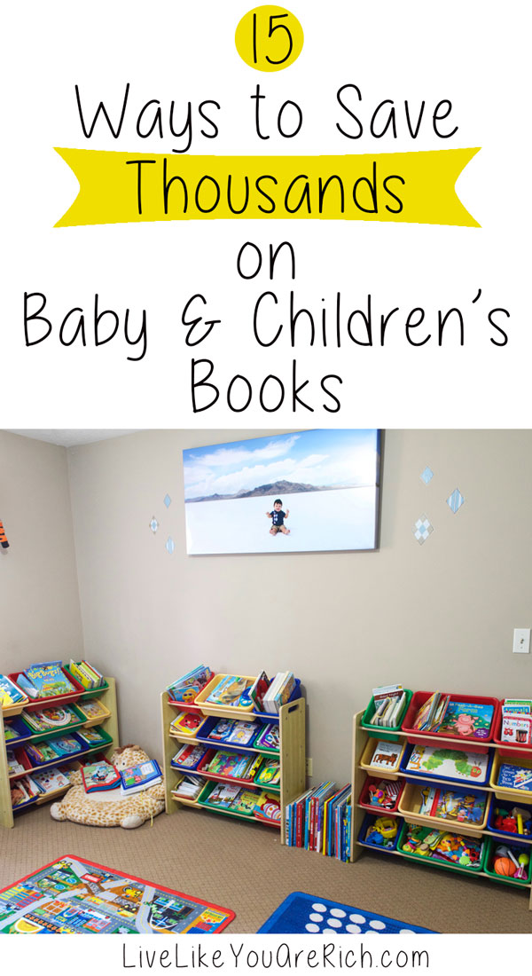 How to Save Thousands on Baby and Kid Books