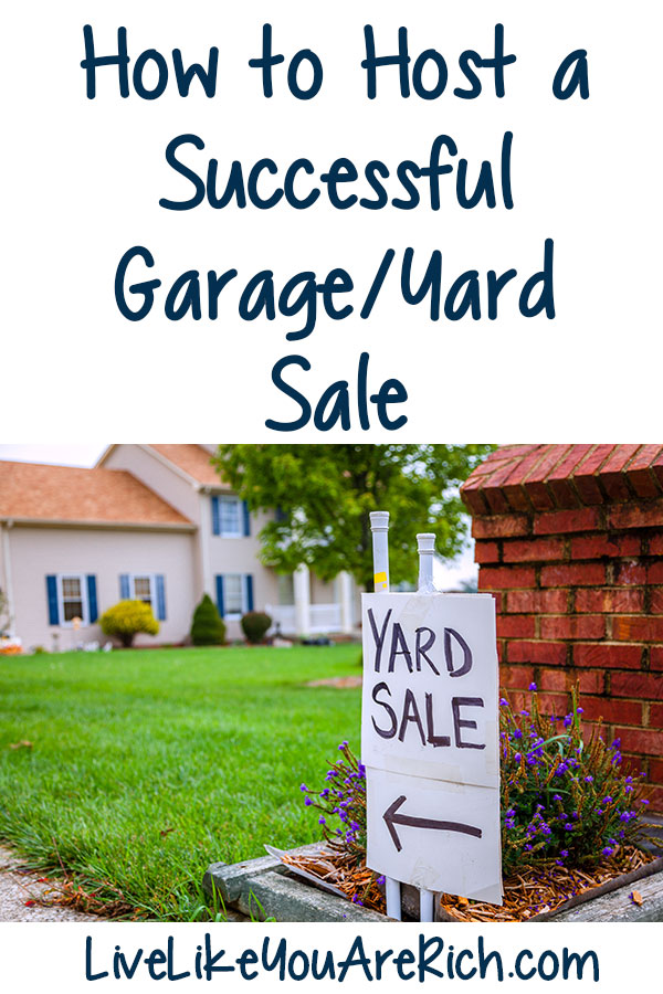 How to Host a Successful Garage/Yard Sale