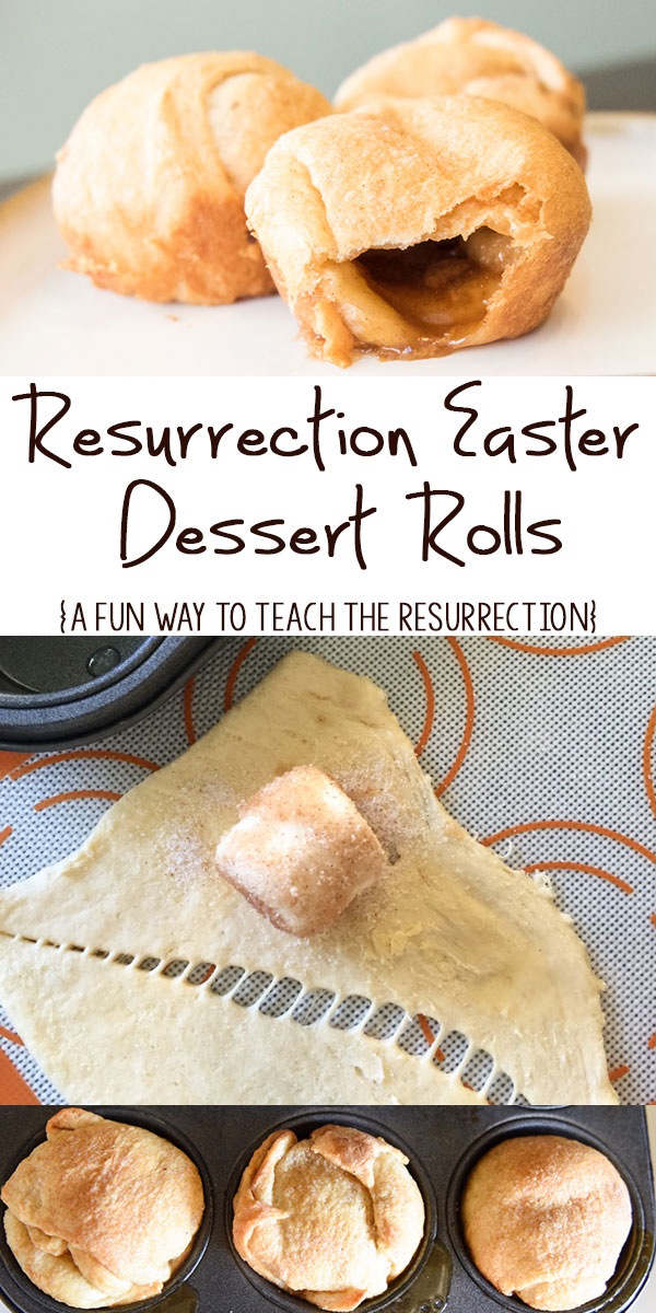 Resurrection Easter Dessert Rolls
