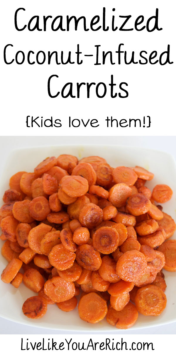 Coconut-Infused Caramelized Carrots